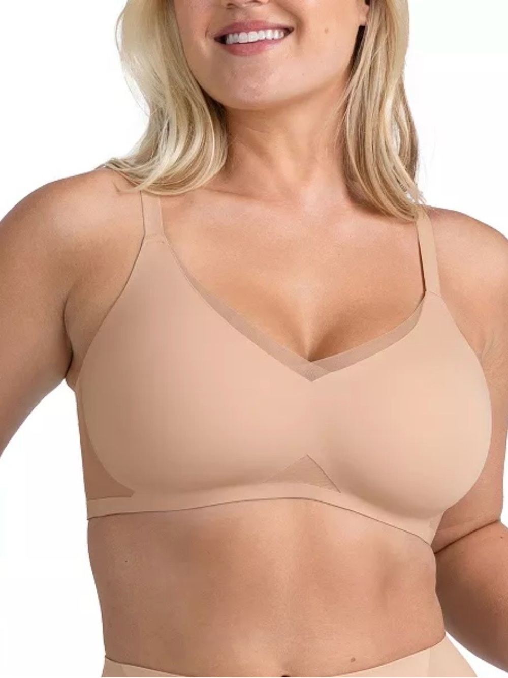 Honeylove Liftwear Crossover Bra Sand